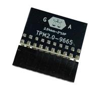 Módulo TPM2.0 integrado compatible con criptografía avanzada, arranque seguro y compatibilidad multisistema operativo, seguridad de hardware RSA ECC Data TPM IC Comprobador de integridad