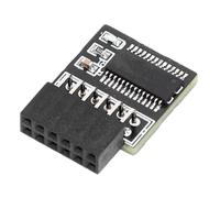 Módulo TPM2.0, Módulo de Seguridad de Cifrado TPM2.0 para Placa BaseGigabyte, Módulo de 12 Pines Compatible con 10 11