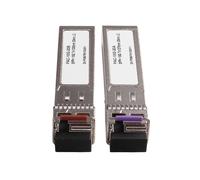 Módulo Transceptor de Fibra SFP+ de 10G, 20 , LC, WDM, 1270 Nm/1330 Nm, para y para Mikrotik, 1 Par