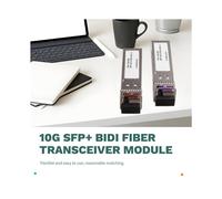 Módulo Transceptor de Fibra SFP+ de 10G, 20 , LC, WDM, 1270 Nm/1330 Nm, para y para Mikrotik, 1 Par