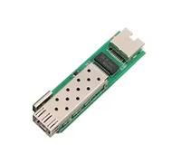 Módulo Transceptor SFP con Convertidor de Medios RPOE de 1,25 G, Entrada Tipo C de 5 V CC, 1 Ranura SFP, 1 Conmutador de Fibra Ethernet RJ45 SFP,
