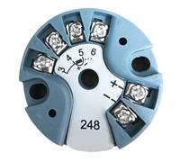 Módulo transmisor de temperatura con protocolo PT100, 4-20 mA, 24 V CC, comunicación 485, 0-200 °C(With protocol)