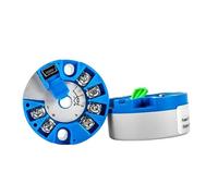 Módulo transmisor de temperatura Módulo RTD PT100 de -50-200 °C a 4-20 mA, convertidor de señal de temperatura de resistencia térmica, 4-20 mA, 0-10 V, tipo K, 1 unidad(PT100 0-200C 0-10V)