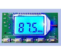 Módulo transmisor FM, PLL 87-108 MHz estéreo digital inalámbrico con pantalla LCD