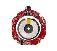Módulo Transmisor Inalámbrico Rápido Magnético para Teléfono Móvil de Coche, Cargador Inalámbrico Rápido de 15W 10W 7.5W 5V 2A de Entrada