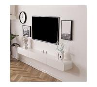 Modulo TV Soporte flotante for TV de 47 ''/63 '', consola multimedia montada en la pared, estante for gabinete de TV debajo del televisor for ocultar la caja de cable de audio y video, for dormitorio,