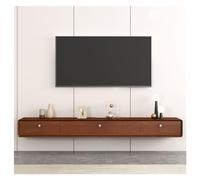 Modulo TV Soporte flotante for TV de madera, centro de entretenimiento flotante de 78,7 pulgadas for televisores de hasta 80 pulgadas, gabinete de TV, consola multimedia, cabaña de almacenamiento de m