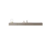Modulo TV Soporte flotante simple for TV, centro de entretenimiento montado en la pared, consola multimedia for TV, mueble flotante for TV, banco de almacenamiento for TV for sala de estar Mesa TV