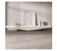 Modulo TV Soporte for TV de piso de 78 pulgadas, estante moderno for TV debajo del mueble for TV, material MDF con tablero de piedra sinterizada, consola multimedia for centro de entretenimiento con 2