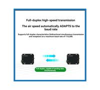 Módulo UHF Inalámbrico E34-DTU de 2.4GHz, Transceptor RF de Datos Inalámbrico de Doble Vía 2G4D20 20dbm, Radio Industrial
