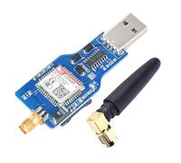 Módulo USB a GSM, Cuatro Frecuencias GSM/GPRS SIM800C Módulo Serie USB a GSM, Módulo Inalámbrico de Banda Cuádruple, con Función de Antena Bluetooth