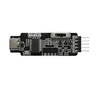 Módulo USB a TTL CH340G E810-T USB tipo C multivoltaje 1.8V/2.5V/3.3V/5V aislado PL232 puerto serie grado industrial (E810-T135C)