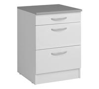 Módulos individuales y cocinas completas en color blanco mate (cocinas completas, cocina 6 muebles 240 cm)