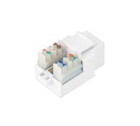 Módulos telefónicos keystone cat.5e 110 electro dh 39.150, color bla