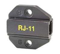 Módulos telefónicos RJ9, RJ11 y RJ12, aptos para conexiones de voz, comunicaciones telefónicas y sistemas de telecomunicaciones.