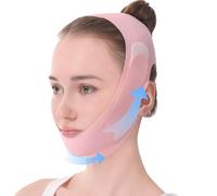 Modurio Mascarilla de barbilla doble reutilizable - Transpirable V-Line