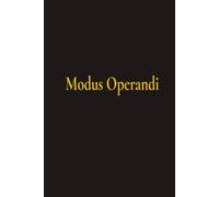 Modus Operandi: Journal College Ruled