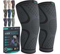 MODVEL Knee Braces for Knee Pain Women & Men - 2 Pack Knee Brace for K