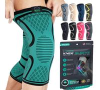 MODVEL Paquete de 2 rodilleras de compresión para hombres y mujeres, rodilleras para correr, ortopédicas para el alivio de rotura de menisco, artritis y malestar articular (XS)
