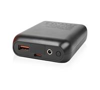 Modvibe Batería es apta para Chaleco Calefactable Chaqueta Calefactable | La batería es compatible con los chalecos y las chaquetas calefactables; funciona tanto a 7,4 V como a 5 V.