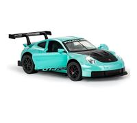 MODVKVK GT3RS 1:32 Modelo Coches de Juguete de Metal Fundido a Presión, Juguetes para Niños con Sonido y luz con Función de Retroceso para Niños a Partir de 3 Años (Verde)