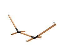 MOE UHANE Hamaca de Madera para jardín y hogar, Montaje rápido sin Tornillos ni Herramientas, Madera Natural y compuestos metálicos, Compacto, 100% ecológico
