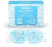 MOEASEii Máscara de vapor para ojos secos, máscara de ojos calentada autocalentable, compresa cálida para ojos, máscara de vapor desechable para dormir, spa, viajes imprescindible para descansar