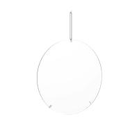 MOEBE Espejo de pared Moebe Ø50 cm Stainless steel