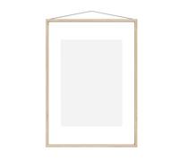 MOEBE Marco de fresno Moebe A2 44.8x61.5 cm Transparent. Wood. Black