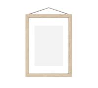 MOEBE Marco de fresno Moebe A5 16.8x23.2 cm Transparent. Wood. Black