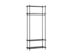 MOEBE Moebe shelving system s.200.1.F Negro