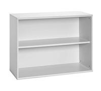 Möbelpartner Manni 142888 - Estantería, Color Gris Claro, 100,0 x 39,5 x 75,4 cm