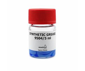 MOEBIUS - 9504 - Grasa sintética de relojería azul, para fricciones y altas presiones, como el pavimento, la parte de cuerda del movimiento del reloj, 5 ml