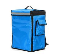 MOEENS Entrega De Pizza,Bolsa Isotermica 42L Bolsa aislada térmica Pizza portátil Pizza de la Comida Picnic Scooter Mochila Mochila Bolsas de Enfriador Paquete de Aislamiento Plegable (Color : Blue)