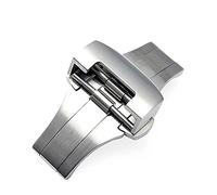 MOEENS Hebilla Reloj de Repuesto Accesorios de reloj Accesorios de acero inoxidable Use con el reloj de la hebilla de la mariposa de la hebilla de Panerai 20mm22mm (Color : Silver 20mm)