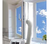 MOEGFY 400CM Kit Ventana Aire Acondicionado Portatil, Aislante Aire Acondicionado Portatil, Aislante Ventana Aire Acondicionado, Cubierta Aislante Ventana Aire Acondicionado, Bloquea El Aire Caliente