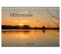 Möhnesee - das westfälische Meer (Tischkalender 2026 DIN A5 quer), CALVENDO Monatskalender: Zauberhafte Naturlandschaften prägen das Bild dieses herrlichen Sees im Sauerland.