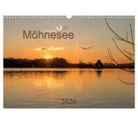 Möhnesee - das westfälische Meer (Wandkalender 2026 DIN A3 quer), CALVENDO Monatskalender: Zauberhafte Naturlandschaften prägen das Bild dieses herrlichen Sees im Sauerland.