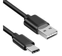 MOELECTRONIX Cable USB 3.1 tipo C apto para Blackview BV6300 PRO | con conector largo PC Computer Type C Cable de datos | USB-C Negro