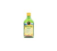 Möller's Aceite de hígado de bacalao Omega-3 sabor a limón 250 ml