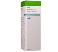 Mölnlycke Granudacyn® - Solución para irrigación de heridas, 250 ml, limpieza e hidratación de heridas agudas y crónicas, úlceras, quemaduras, antimicrobiano, elimina olores, listo para usar