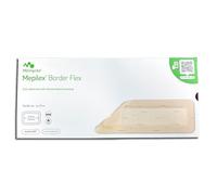 Mölnlycke Mepilex Border Flex 10x30 cm | Apósito Flexible de Espuma de Silicona | Para Incisiones Muy Largas | 5 Unidades