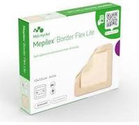 Mölnlycke, Mepilex Border Flex Lite 7,5 x 7,5 cm, apósito autoadhesivo de espuma de silicona suave