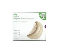 Mölnlycke Mepilex Border Sacrum 15x15 cm | Apósito de Espuma de Silicona de 5 Capas para Úlceras por Presión | Tecnología Safetac | 5 Unidades.