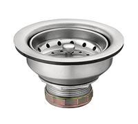 Moen 22036 Colador de cesta de acero inoxidable para fregadero de cocina de 3-1/2 pulgadas con montaje de drenaje, 1 Count (Pack of 1)
