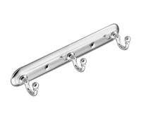 Moen 7603CH CSI Yorkshire Cromado, Zinc, Latón, 3 ganchos, Montaje en pared, Rústico