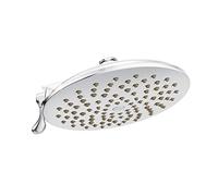 Moen S6320 Velocity Two-Function Rainshower 8-Inch Showerhead with Immersion Technology at 2.5 GPM Flow Rate, Chrome