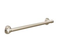 Moen YG6424NL Barra de seguridad para baρo tradicional de acero inoxidable de 24 pulgadas, nνquel pulido