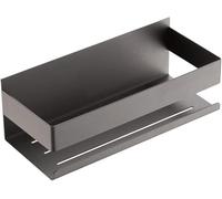 MOERAE Bandeja de baño de acero inoxidable, 220 x 90 x 75 mm, sin agujeros, resistente a la corrosión, para baños/aseos