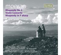 Moeran : Rhapsody No. 2, Violin Concerto, Rhapsody in F sharp